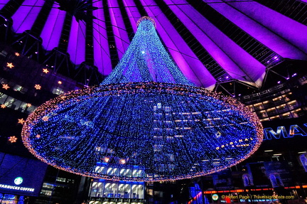 Sony Center Christmas decorations